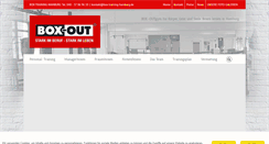Desktop Screenshot of box-training-hamburg.de